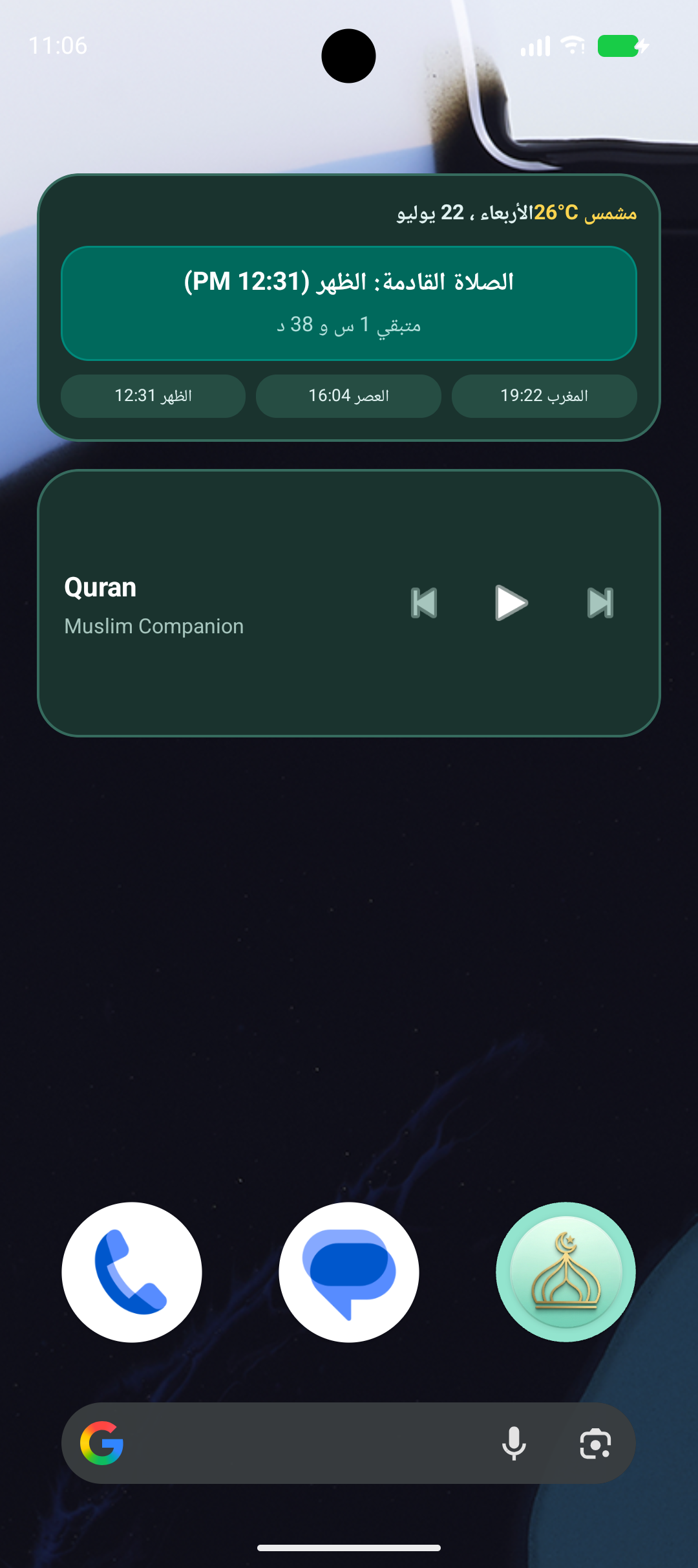 Player Widget